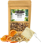 Drink Botanicals Ireland | Premium Mulled Wine Spices Kit | Gluhwein Spice | 100% Natural | No Sugar | Makes 3 Litres Of Wine | 2.46 Ounces | 70 Grams | Includes Muslin Bag | Christmas Spiced Hot Wine