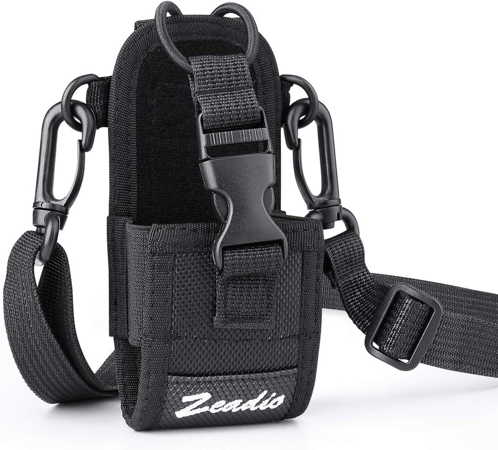Zeadio Versatile Two-Way Radio Case, Universal Durable Holster Pouch Case Holder for Two-Way Radio Walkie Talkies (ZNC-D, Pack of 1)