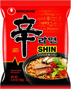 Nongshim Shin Ramyun Noodle Soup, Gourmet Spicy, 4.2 Ounce (101002379)