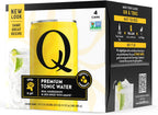 Q Mixers Light Tonic Water, 7.5 Fluid Ounces, 4 Pack