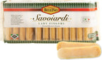 Bellino Savoiardi Lady Fingers Biscuits - Authentic Italian Cookies for Tiramisu Cake, Pastry & Bakery Desserts, Coffee Biscuits & Italian Snacks - Non-GMO - 7 Ounce