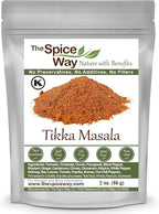 The Spice Way Tikka Masala Spice - An Indian Seasoning Mix for Meat. 20 premium ingredients including turmeric, coriander, cumin, fenugreek and more.(Goda Masala/Gram Masala/Graham) - 2 oz
