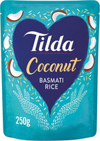 Tilda Steamed Coconut Basmati Rice 250 g, Pack of 6