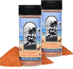 Everglades Fish & Chicken Seasoning For Shrimp, Fish, Crab, Lobster & Poultry Use in Batter, Boils, or Sprinkle for Broiling & Grilling Made in the USA 6oz (Two Pack)