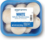 Amazon Grocery, Whole White Mushrooms, 8 Oz