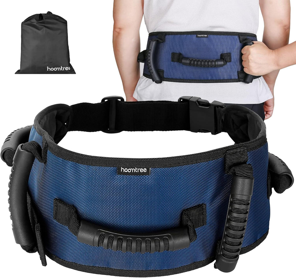 VERY100 Gait Belt Transfer Belt with Padding Handles,Transfer Belts for Lifting Seniors with One-Click Buckle,Medical Nursing Gait Belt for Patient Assist-Elderly, Handicap, Physical Therapy