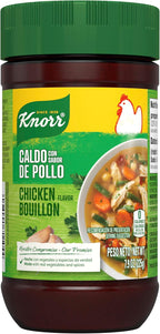 Knorr Chicken Flavor Bouillon For Sauces, Soups and Stews Granulated Fat and Cholesterol Free 7.9 oz