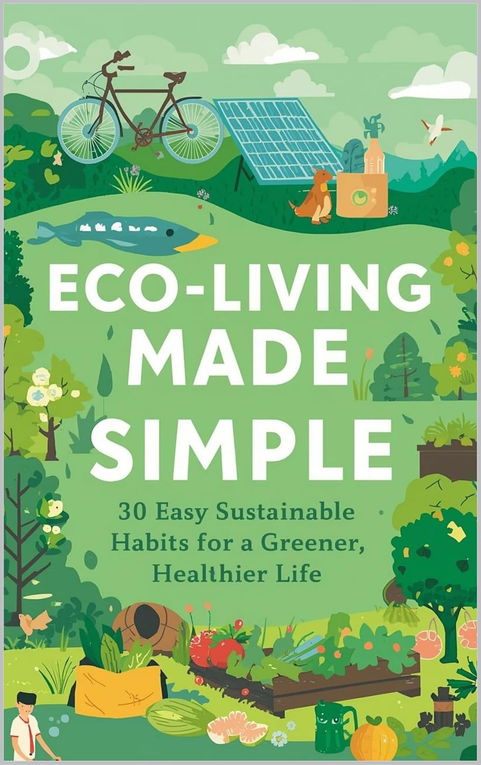 Eco-Living Made Simple : 30 Easy Sustainable Habits for a Greener, Healthier Life