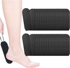 EBANKU Foot Files Refills Foot File, Reusable Stainless Steel Cracked Skin Corns Callus Remover, Feet Rasp Pedicure Sandpapers Replacement Pads Easy Feet Scrubber for Bath Pedicure Salon,100pcs