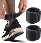 2 Pack Magnetic Achilles Tendonitis Brace, Adjustable 5-12" Achilles Strap for Men Women, Ankle Achilles Tendon Support Brace to Prevent Achilles Tendonitis Pain, Fit Running Sports Cycling Hiking