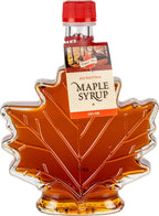 Turkey Hill Sugarbush International Gold Medal Winner Grade A Maple Syrup, Canadian Maple Leaf Glass Bottle (8.45 fl oz.)