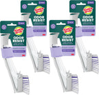 Scotch-Brite Odor Resist Soap Control Dishwand Brush, Non-Scratch Cleaning Brush with Scraper, Stands Upright, 4-Pack