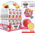 Shine Water x Paw Patrol Strawberry Lemonade Kids Juice Boxes with Vitamin D 32-Pack | No Added Sugar | Naturally Flavored Drinks for Kids | Vegan, Gluten Free, Zero Calorie Hydration
