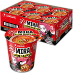 Nongshim Shin Ramyun Spicy Queen, Instant Noodle Cup, Gourmet Spicy, 3.35 oz (Pack of 6)