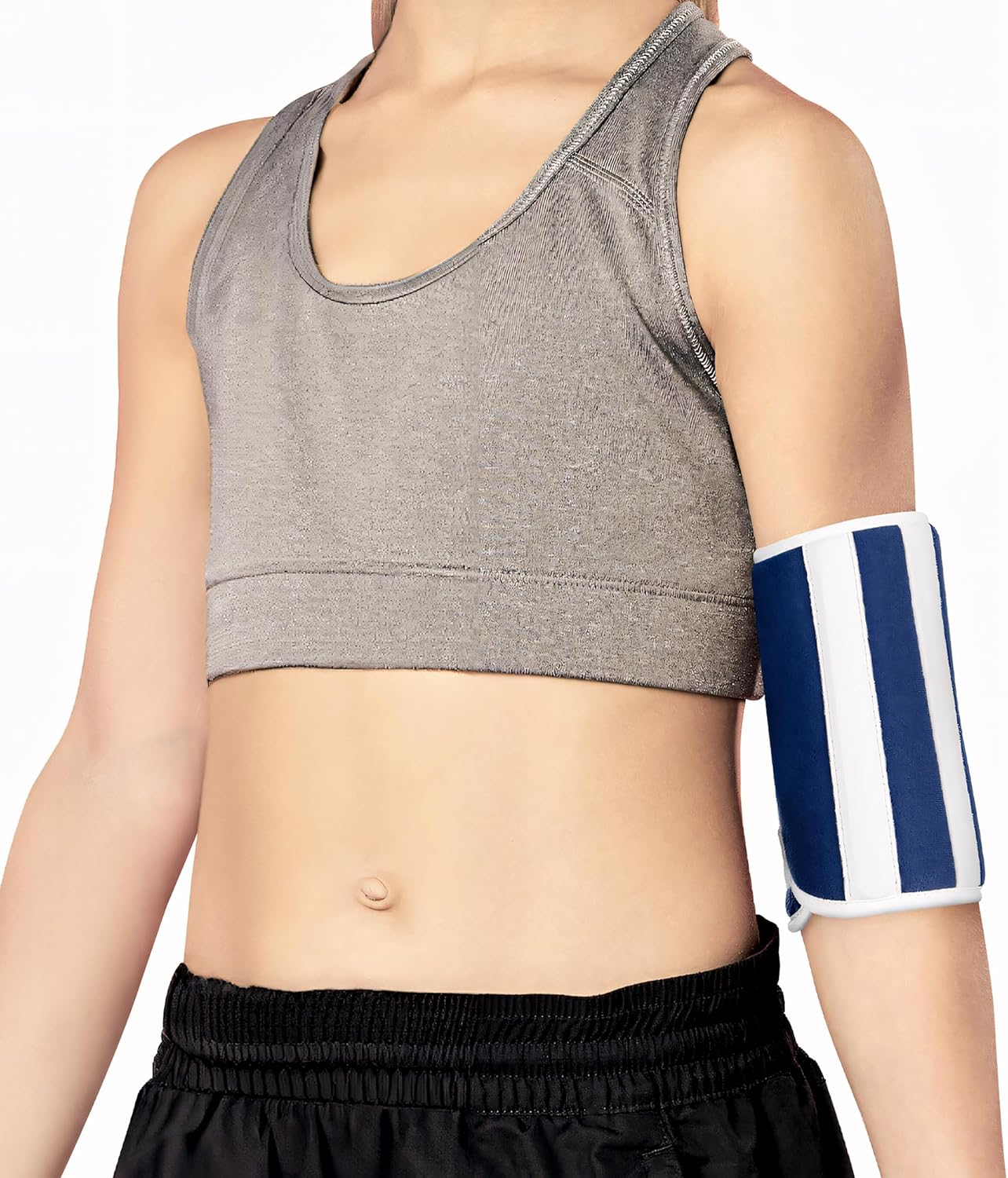 BraceAbility Pediatric Elbow Immobilizer - Arm Restraint Brace and Extension Splint to Keep Arm Straight for Toddlers/Children/Kids (Small)