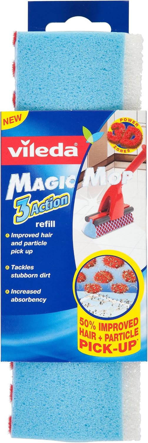 Vileda Magic Mop, 3 Action Refill