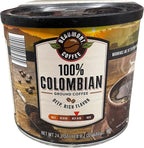 100% Colombian Ground Coffee, Medium-Dark Roast, Deep Rich Flavor, 24.2 oz