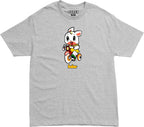 Baker Skateboards Shirt Andrew Reynolds Bunny Heather Grey