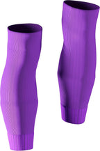 Tekkerz leg sleeve over 20 color variations compatible with grip socks for soccer, football, hockey, rugby athletic socks