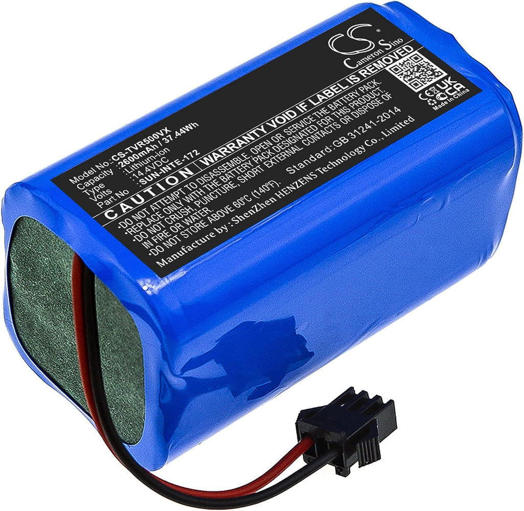 14.4V High-Performance Replacement Battery for Onson J10C with /2600mAh