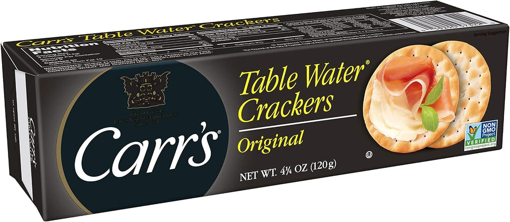 Carr's Table Water Crackers, 4.25 Ounce