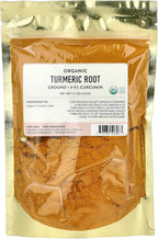 Organic Turmeric Root Powder Spice - (High Curcumin 4-5%) No fillers or additives, Freshly Packed in 7.5 oz Resealable Bag (Pack of 1)