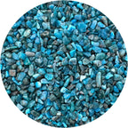GAF TREASURES 0.5 Pound Natural Semi Tumbled Gemstone Chips, Crushed Mini Crystals, Undrilled Crystal Chips (Apatite)