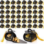Lawei 50PC Graduation Cap Gift Boxes, Graduation Candy Boxes Treat Box with Tassel for Party Favors Box Centerpieces for Tables 2025