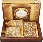 Ghasitaram Gifts Valentines Gift Valentines Day Chocolates for Girlfriend/Boyfriend/Husband and Wife Valentines Special Chocolate Walnut Chocolate Bark Big with Chocolate Brittles and Nutties