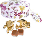 Gardiners of Scotland Handmade Fudge, Scottish Wildflowers Vanilla Fudge 4 Ounce Oval Tin