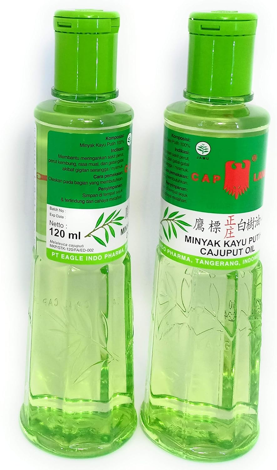 Cap Lang Minyak Kayu Putih 4.1 Fl Oz (120ml) - (Pack of 2)