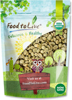 Food to Live Organic Colombian Huila Arabica Green Coffee Beans, 1.5 Pounds – Whole, Unroasted, Washed Bean. Single Origin. Fresh Crop. No-GMO, Vegan, Bulk