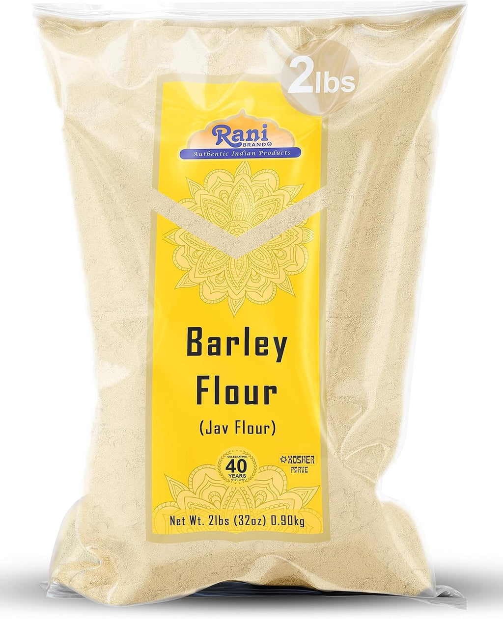 Rani Barley (Jav) Flour 32oz (2lbs) 908g ~ All Natural | Gluten Friendy | Stone Ground | Vegan | NON-GMO | Kosher | Indian Origin