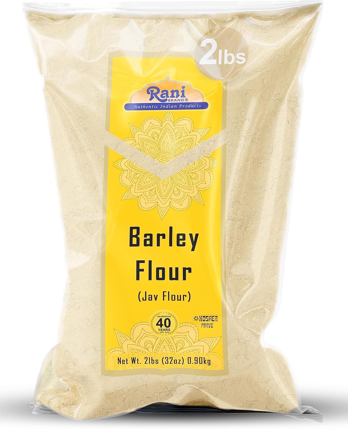 Rani Barley (Jav) Flour 32oz (2lbs) 908g ~ All Natural | Gluten Friendy | Stone Ground | Vegan | NON-GMO | Kosher | Indian Origin