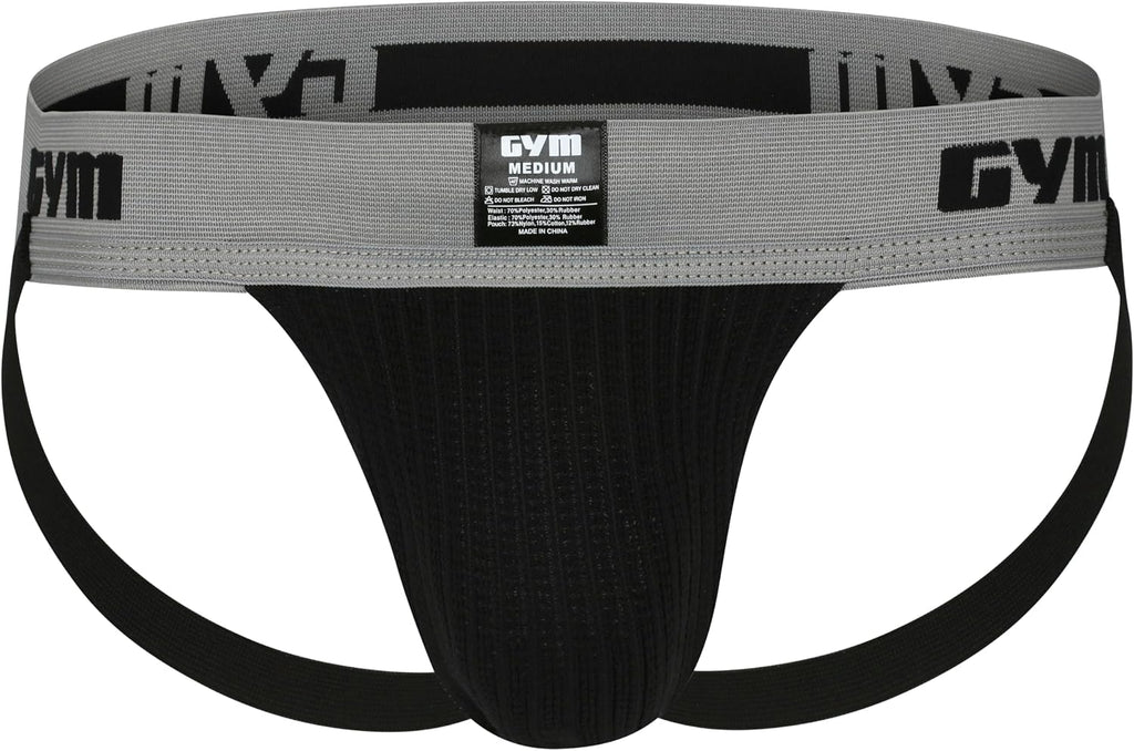 Gym Workout Jockstrap with 2" Waistband
