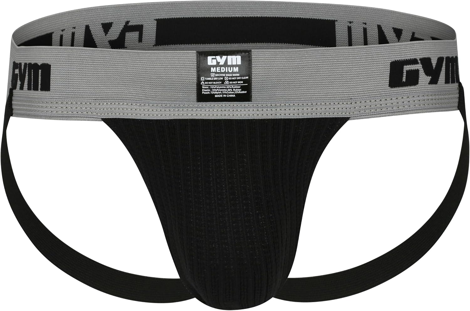 Gym Workout Jockstrap with 2" Waistband