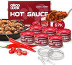GOOD LUCK Mushroom Hot Sauce, Instant Stir-Fried Mushroom, Spicy Chili Oil Chopped Chili Sauce,Fresh Pepper,Garlic,Delicious Asian sauce for Noodles, Rice