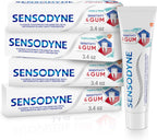 Sensodyne Sensitivity & Gum Sensitive Toothpaste for Gingivitis, Sensitive Teeth Treatment, Clean & Fresh - 3.4 oz (pack of 4)