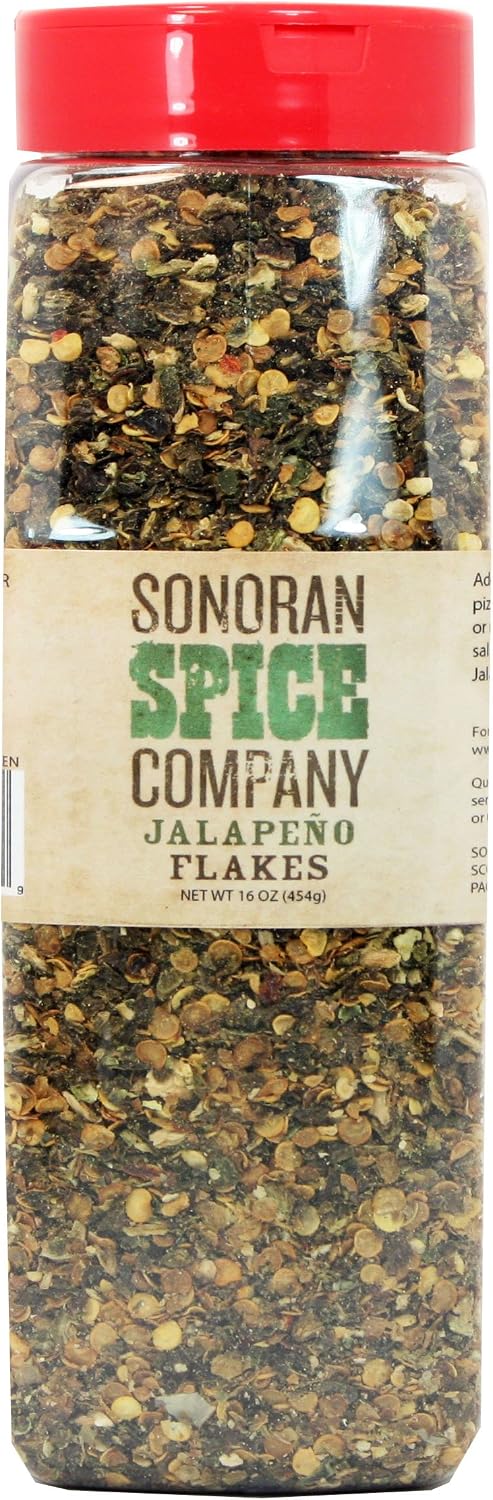 Jalapeno Pepper Flakes Pure, 8 Oz