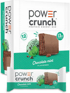 Power Crunch Protein Energy Bars, Chocolate Mint 16.9oz