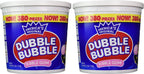 Dubble Bubble Tub, Original Flavor, 380-Count, 60.3 Oz(3.7 lb) (Pack of 2)