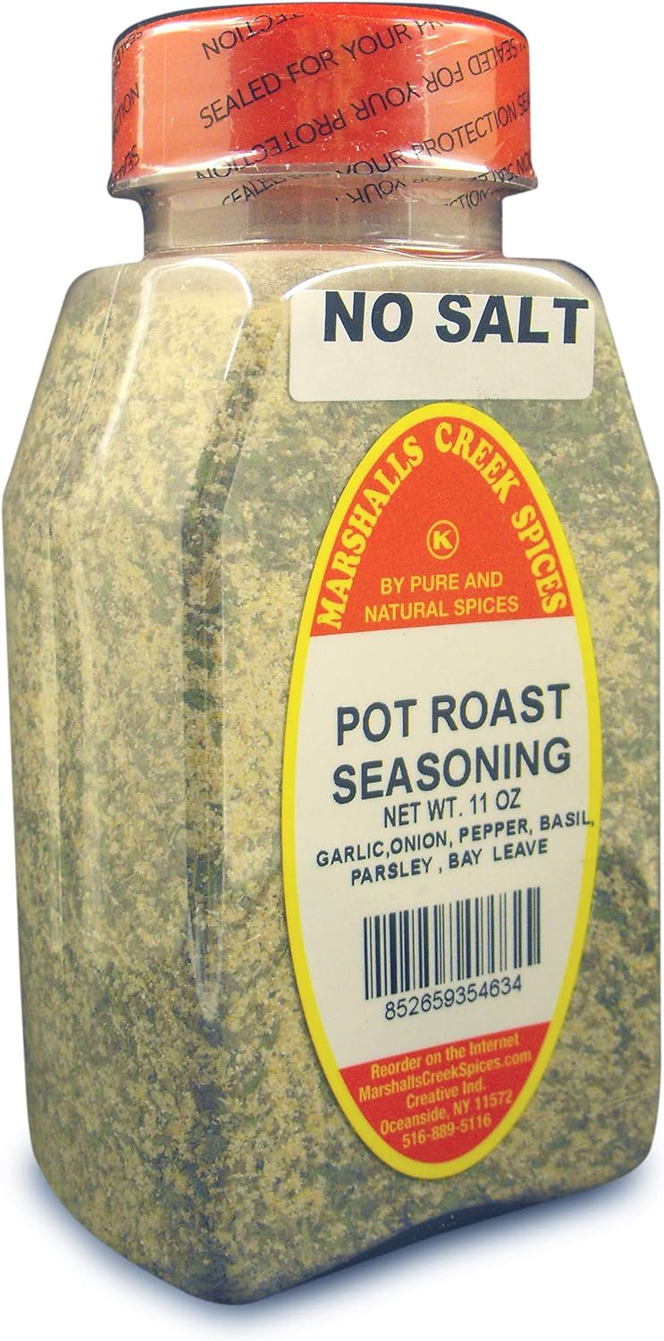 Marshall’s Creek Spices Pot Roast No Salt Seasoning, New Size, 11 Ounce