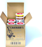 Cavender's All Purpose Greek Seasoning - 8 oz (pack of 4) and exclusive Cavender's Recipe 4 Pack box!