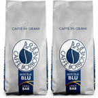 Caffè Borbone Whole Bean Coffee, Medium-Dark Roast, Blue Blend, Authentic Italian Coffee, 2.2 lb Bag (Pack of 2)