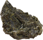 Rockcloud Natural Green Tourmaline Crystal Cluster for Reiki Meditation, Irregular Raw Stone Mineral Specimen for Home Decoration, 0.11-0.22 lb