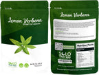 Lemon Verbena 5 oz (Aloysia Citrodora) Dried Cut Leaves, 100% Pure and Natural, Product From Egypt, Packaged in the USA (5 oz)