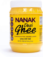 Nanak Desi Ghee Clarified Butter - Premium Quality, Keto Friendly, Certified Paleo, Lactose-Free, Source of Vitamins A & D Great Alternative for Butter Suitable for Cooking (28 oz)