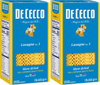 De Cecco Lasagne Pasta, 16 Oz (Pack of 2)