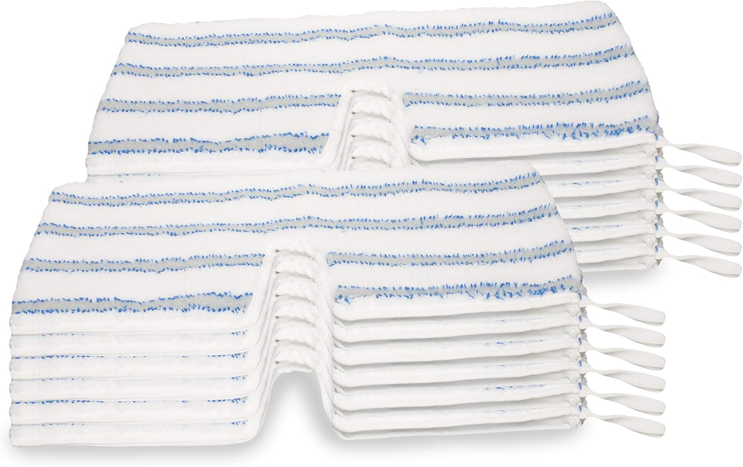 Design Replacement Dual-Sided Microfiber Scrub Mop Pads Fit for ProMist MAX Spray Mop (Pack of 12)