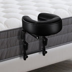 2026 Upgraded Massage Headrest for Bed, Bed Massage Head Holder with Adjustable Height and Angle, Massage Face Cradle for Mattress with Handbag, Face Down Pillow